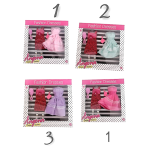 Fashion Doll Outfits - Assorted (3)